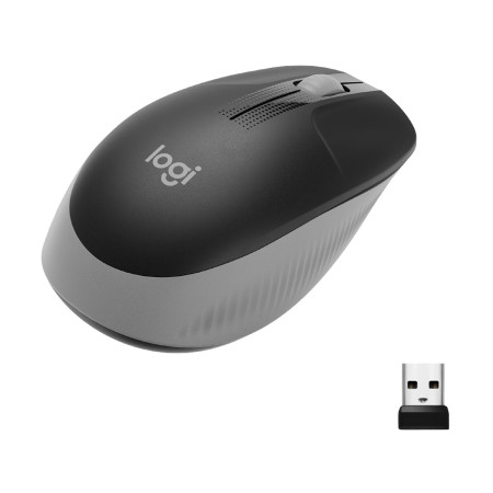 Logitech M190 Belaidis optinis pelė (Pilka)