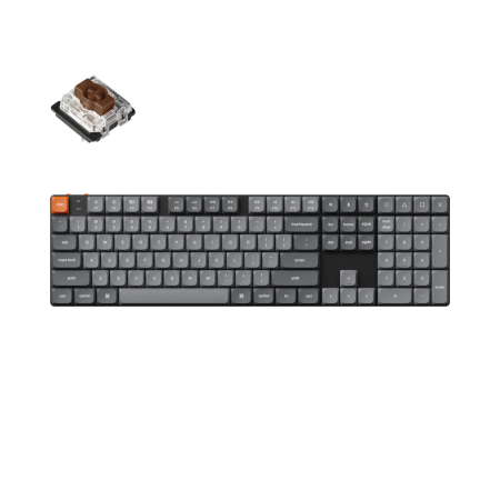 Keychron K5 Max 80% TKL Klaviatūra - Juoda