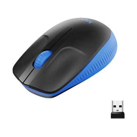 Logitech M190 Belaidis optinis pelė (Mėlyna)