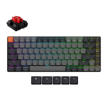 KEYCHRON K3 RGB Juoda Klaviatūra
