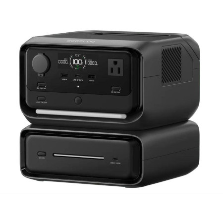 ECOFLOW RIVER 3 PLUS + EB300 energijos stotis