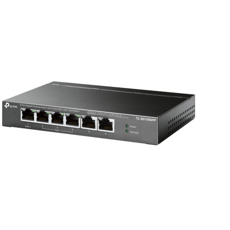 TP-Link TL-SG1006PP Nevaldomas Gigabit Ethernet komutatorius su PoE