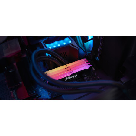 KINGSTON FURY Beast RGB 16GB DDR4 3200 MT/s atminties modulis