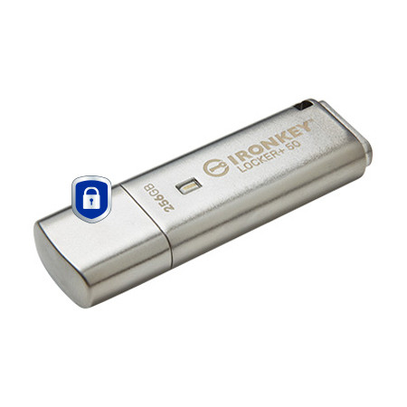 Kingston IronKey Locker+ 50 256GB USB 3.0 Saugus