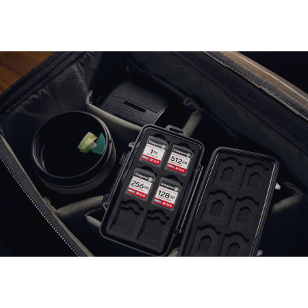 Kingston Technology Canvas React Plus 128GB SDXC UHS-II Klasės 10