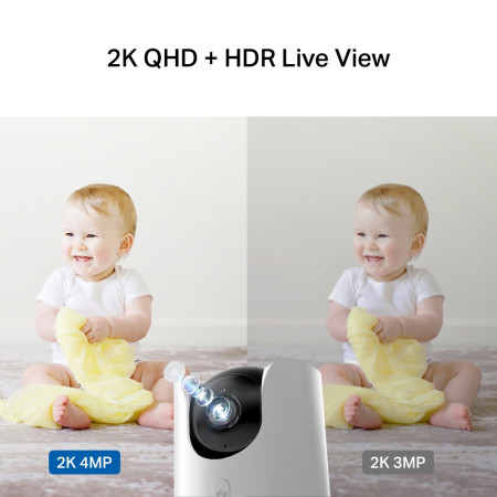 TP-Link Tapo C225 Vidaus IP apsaugos kamera 2560 x 1440 pikselių