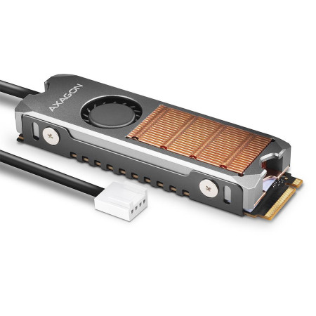 SSD aušintuvas M.2 vario ventiliatorius CLR-M2FAN AXAGON