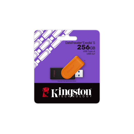 Kingston DataTraveler Exodia S USB atmintukas 256 GB