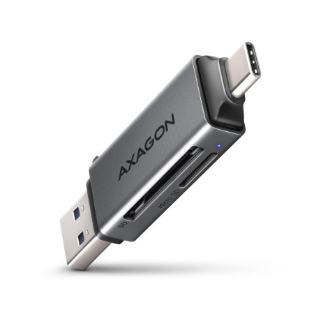 USB-C+USB3.2 Atminties Kortelių Skaitytuvas CRE-DAC