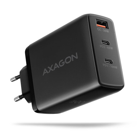 AXAGON USB 100W Mobilus Įkroviklis 3-Port ACU-DPQ100