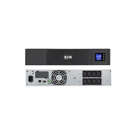 Eaton 700W UPS 1000 VA Linijinis interaktyvus 2U Rack Juodas