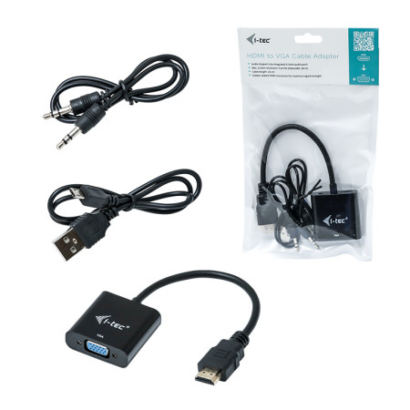i-tec HDMI į VGA Adapteris 15cm