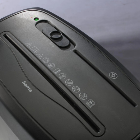 Hama Safe X100CD dokumentų naikiklis Kryžminis 72 dB Juoda