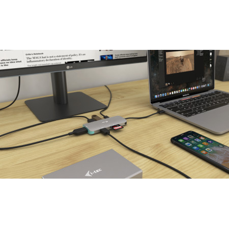 i-tec USB-C Metal Nano Docking Station