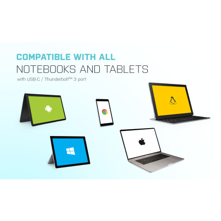 i-tec USB-C į Display Port vaizdo adapteris 60Hz 1x Display Port 4K Ultra HD