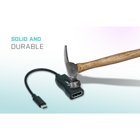 i-tec USB-C į Display Port vaizdo adapteris 60Hz 1x Display Port 4K Ultra HD