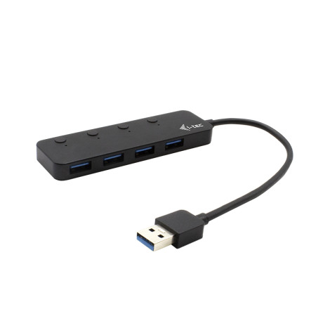i-tec USB 3.0 Metal HUB 4 USB Prievadai 5 Gbps