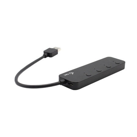 i-tec USB 3.0 Metal HUB 4 USB Prievadai 5 Gbps