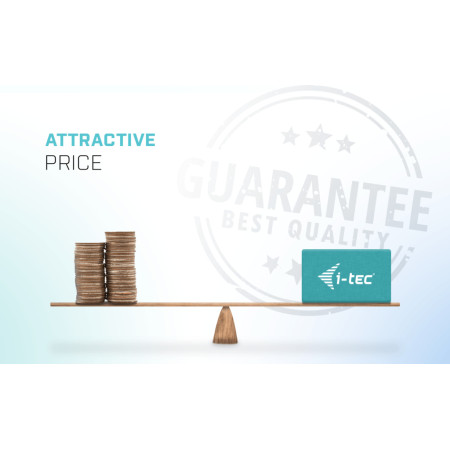 i-tec USB-C Metal RJ-45 LAN Ethernet Adapter