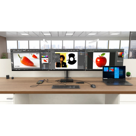 i-tec USB 3.0 / USB-C / Thunderbolt 3x 4K dokų stotis