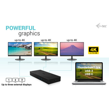 i-tec USB 3.0 dvigubos dokų stotis