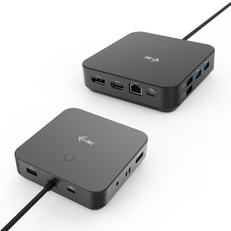 i-tec USB-C Triple Docking Station su 100W maitinimu