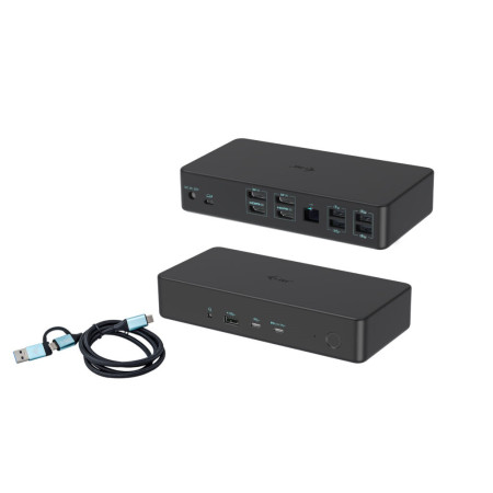 i-tec USB 3.0 / USB-C / Thunderbolt 2x 4K Docking Station