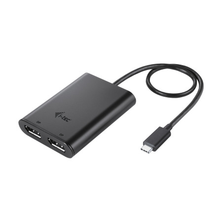 i-tec USB-C Dual 4K/60Hz DP Video Adapter