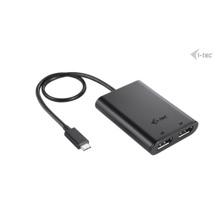 i-tec USB-C Dual 4K/60Hz DP Video Adapter