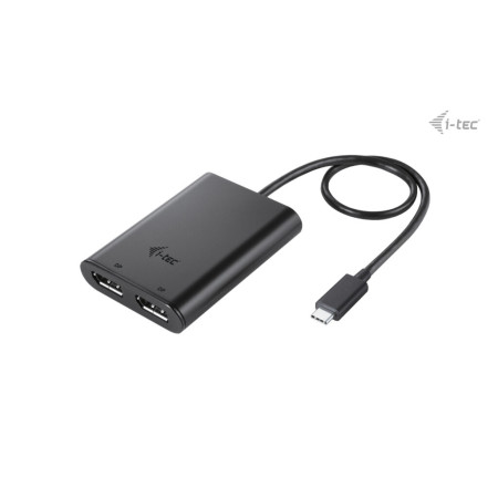 i-tec USB-C Dual 4K/60Hz DP Video Adapter