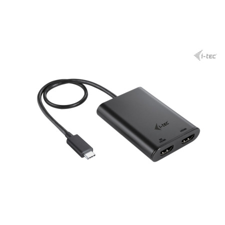 i-tec USB-C Dual 4K/60Hz HDMI Video Adapter