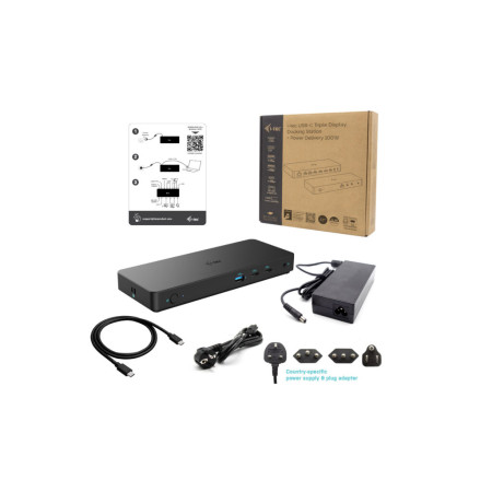 i-tec USB-C Triple 4K Display Docking Station Gen 2