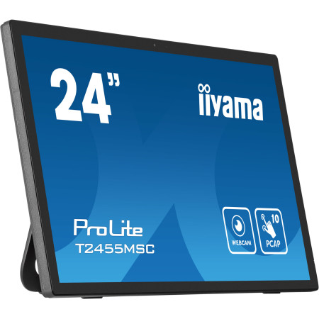 iiyama T2455MSC-B1 24 colių kompiuterio monitorius su lietimui jautriu ekranu