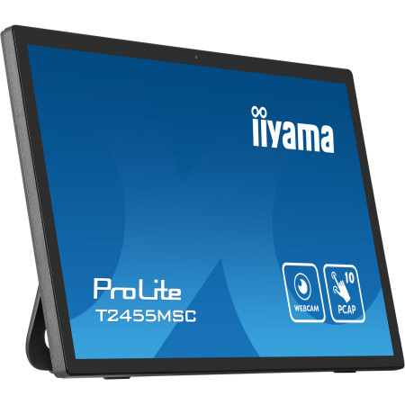 iiyama T2455MSC-B1 24 colių kompiuterio monitorius su lietimui jautriu ekranu