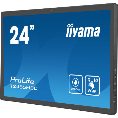 iiyama T2455MSC-B1 24 colių kompiuterio monitorius su lietimui jautriu ekranu