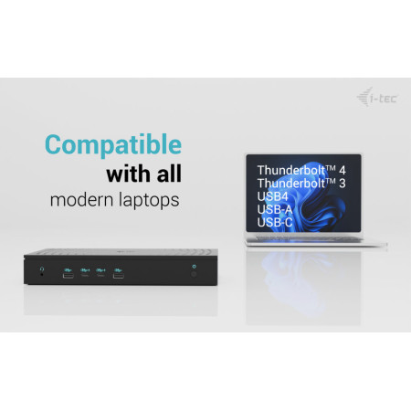 i-tec Universal 5x 4K/60Hz Display Docking Station