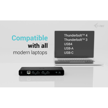 i-tec Universal Dual 4K Display Docking Station