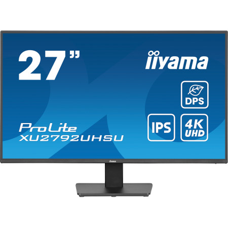iiyama ProLite XU2792UHSU-B6 kompiuterio monitorius 68,6 cm (27") 4K Ultra HD LED Juoda