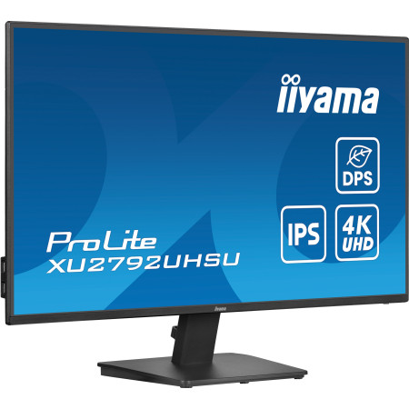 iiyama ProLite XU2792UHSU-B6 kompiuterio monitorius 68,6 cm (27") 4K Ultra HD LED Juoda
