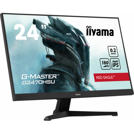iiyama G-MASTER G2470HSU-B6 kompiuterio monitorius 60,5 cm (23.8") 1920 x 1080 pikseliai Full HD LCD Juoda