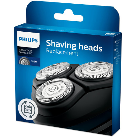 Philips SHAVER Series 3000 SH30/50 keičiamos skutimo galvutės