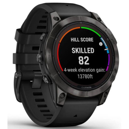 Garmin Fenix 7 Pro Sapphire Solar išmanusis laikrodis - juodas