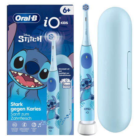 Oral-B iO Kids Stitch + mėlynas dėklas