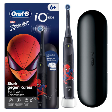 Oral-B iO Kids Marvel Spiderman + juodas dėklas