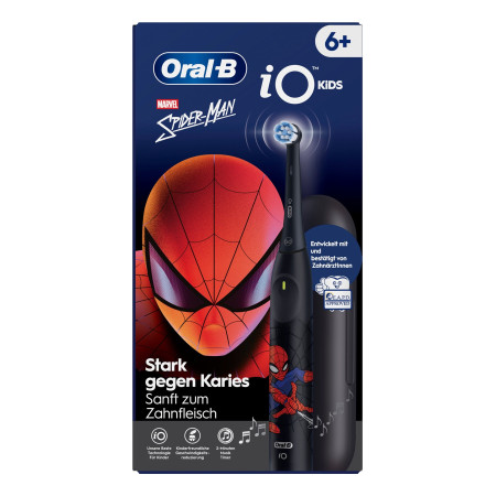 Oral-B iO Kids Marvel Spiderman + juodas dėklas
