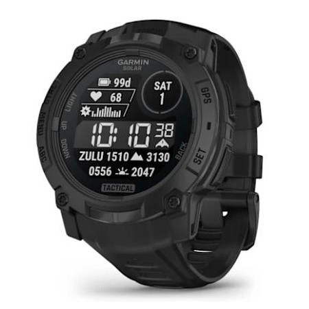 Garmin Instinct 3 Solar išmanusis laikrodis Juodas