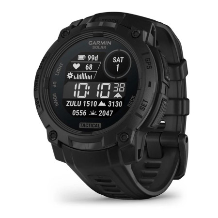 GARMIN Instinct 3 Solar išmanusis laikrodis (juodas)