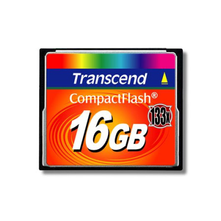 Transcend Compact Flash 16GB atminties kortelė TS16GCF133