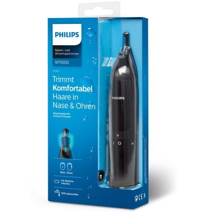 Philips Norelco NOSETRIMMER Series 1000 Nosies ir ausų plaukų kirptuvas NT1650/16