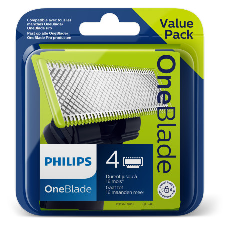 Philips OneBlade QP240/50 4 vnt.